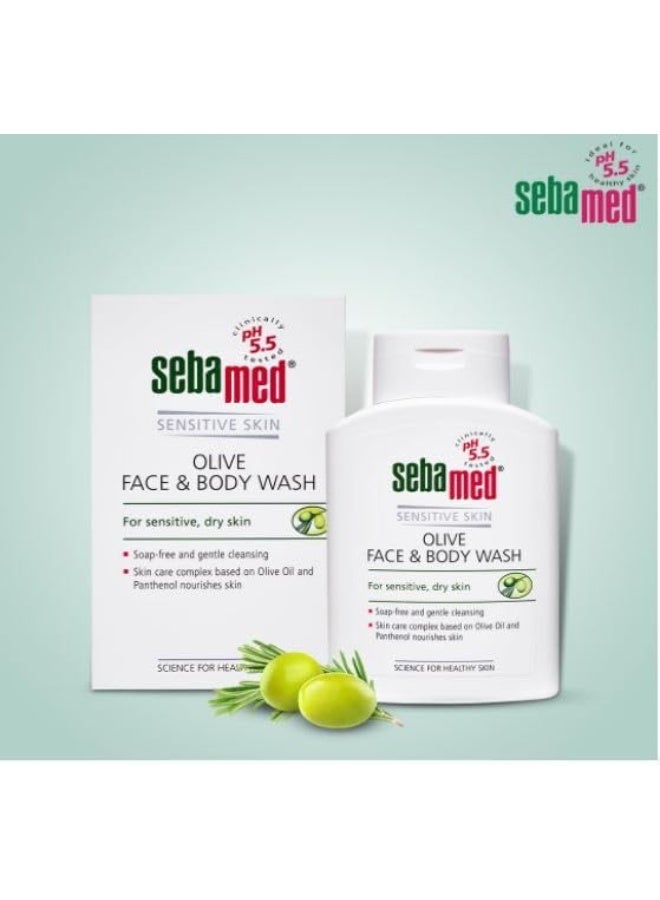 Sebamed غسول الوجه والجسم بزيت الزيتون من سيباميد - Image 4